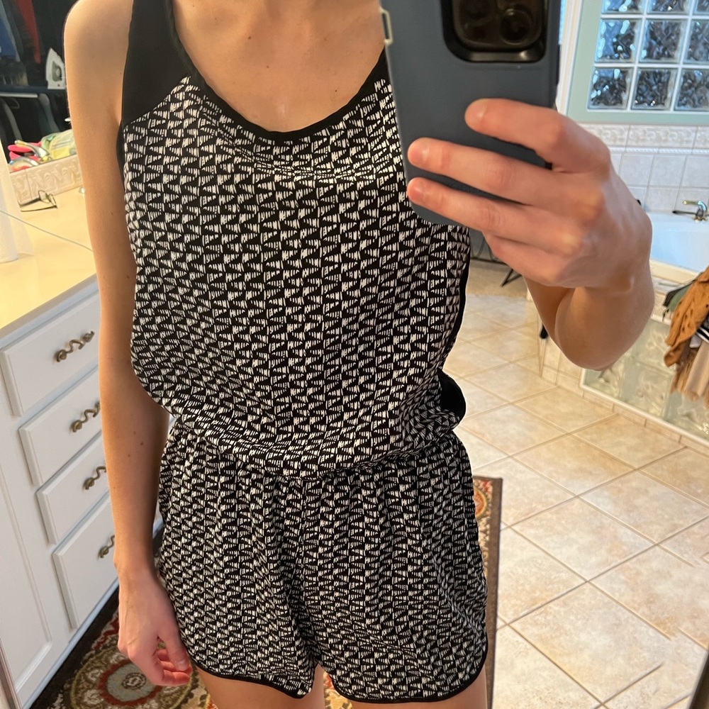 Checkered Romper